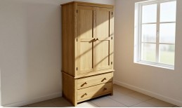 Devon Oak Wardrobe